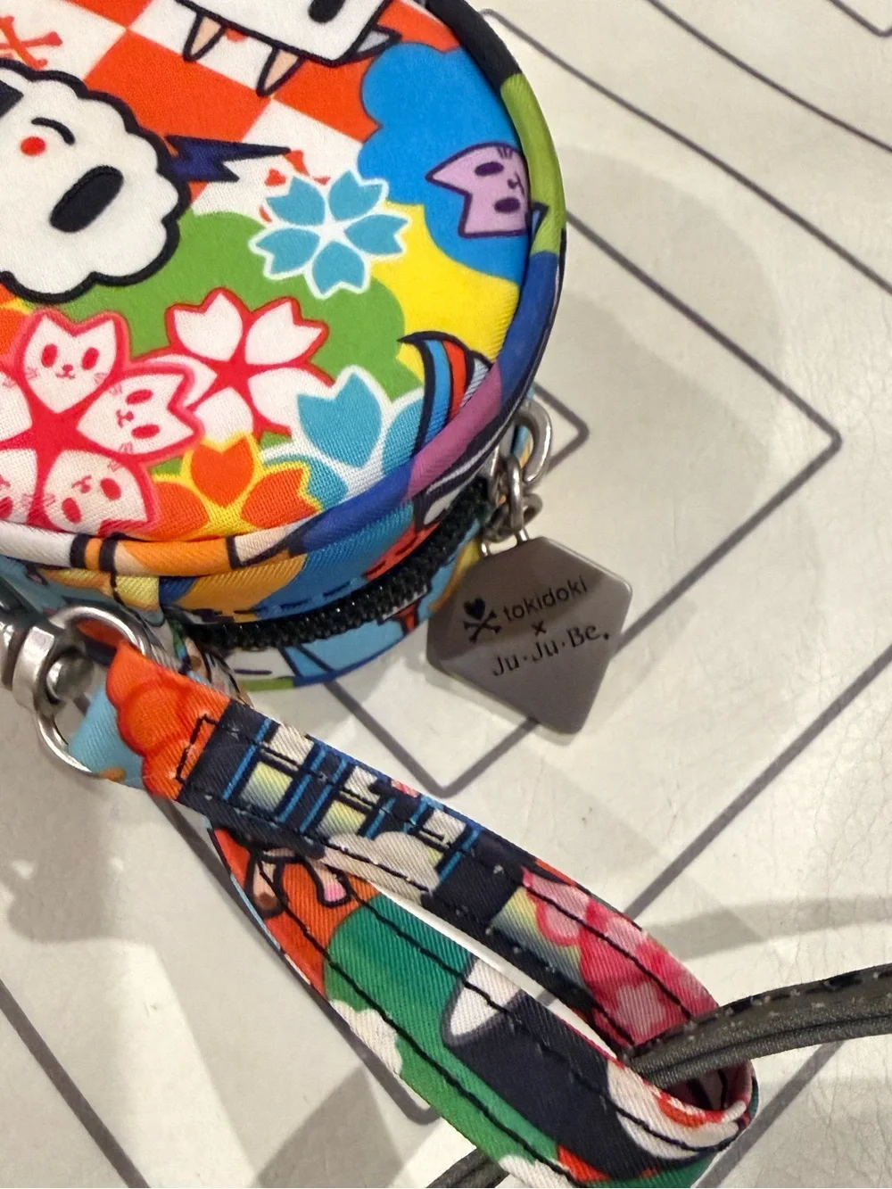 JuJuBe Diaper Bag Clutch and Pacifier Pod